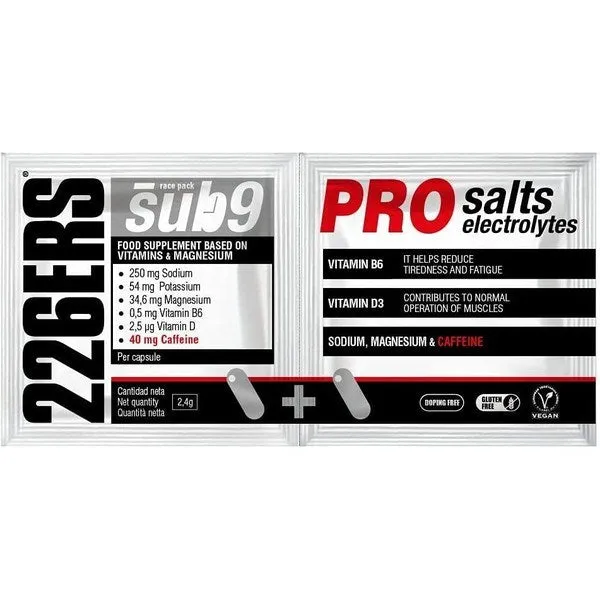 226ERS Electrolytes Duplo 2 Caps - SUB-9 Pro Salts (Caffeine)