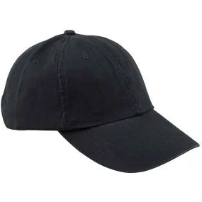 Adams Men's Black 6-Panel Low-Profile True Color Twill Cap