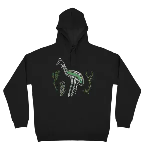 Adults Cozy Hoodie - Cassowary By Louis Enoch