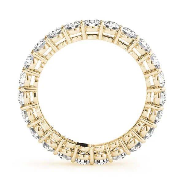 AMOUR 4.2 Carat Diamond Eternity Band in 14K/ 18K/ Platinum GIA Graded 20 pointer G Color SI1 Clarity By Mike Nekta SIZE 9