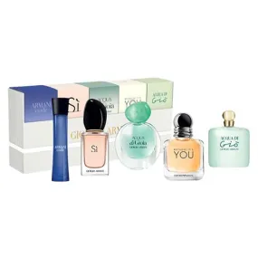 Armani Ladies 5Pc Mini Gift Set for Women by Armani