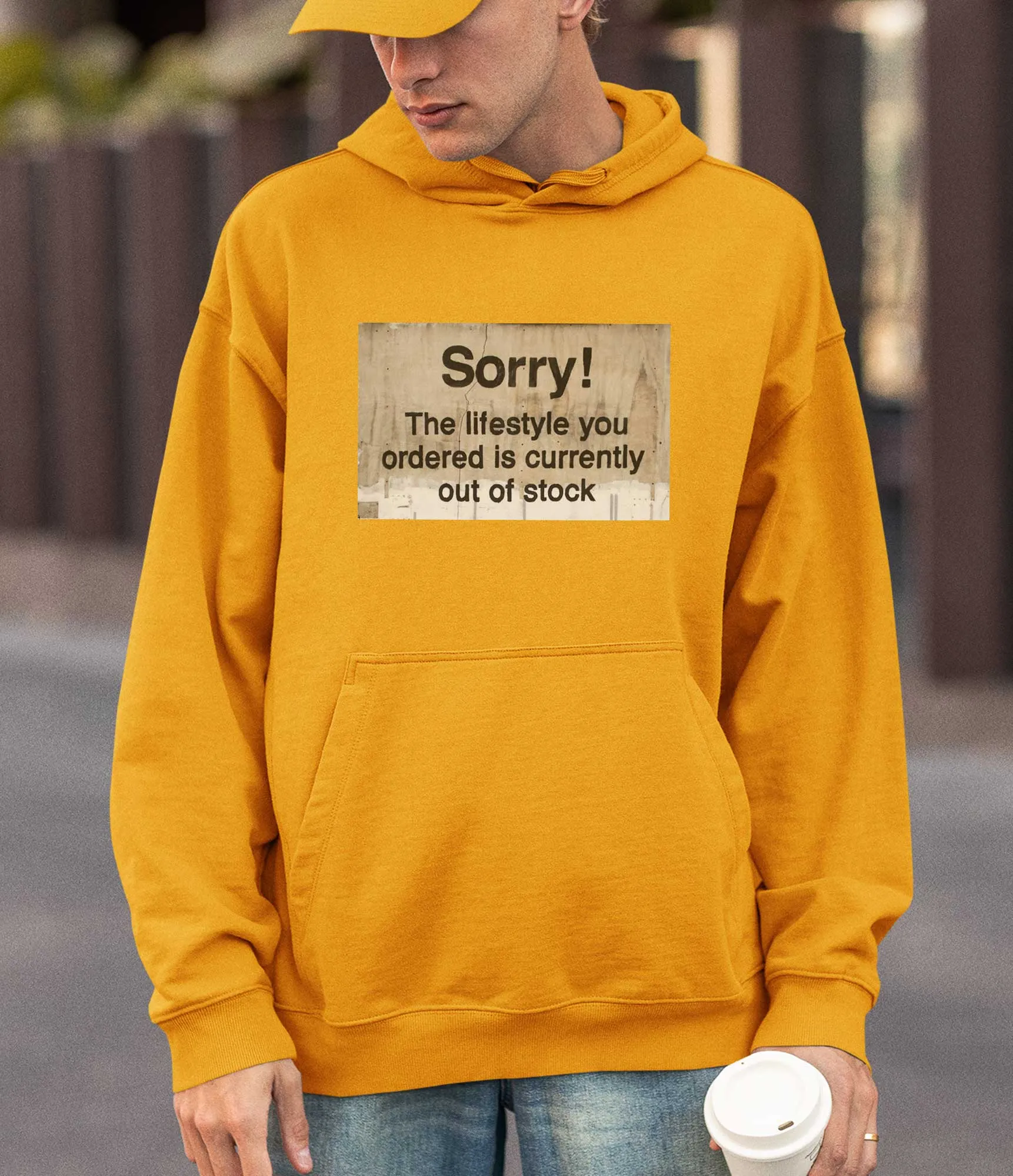 Banksy Hoodie - Sorry