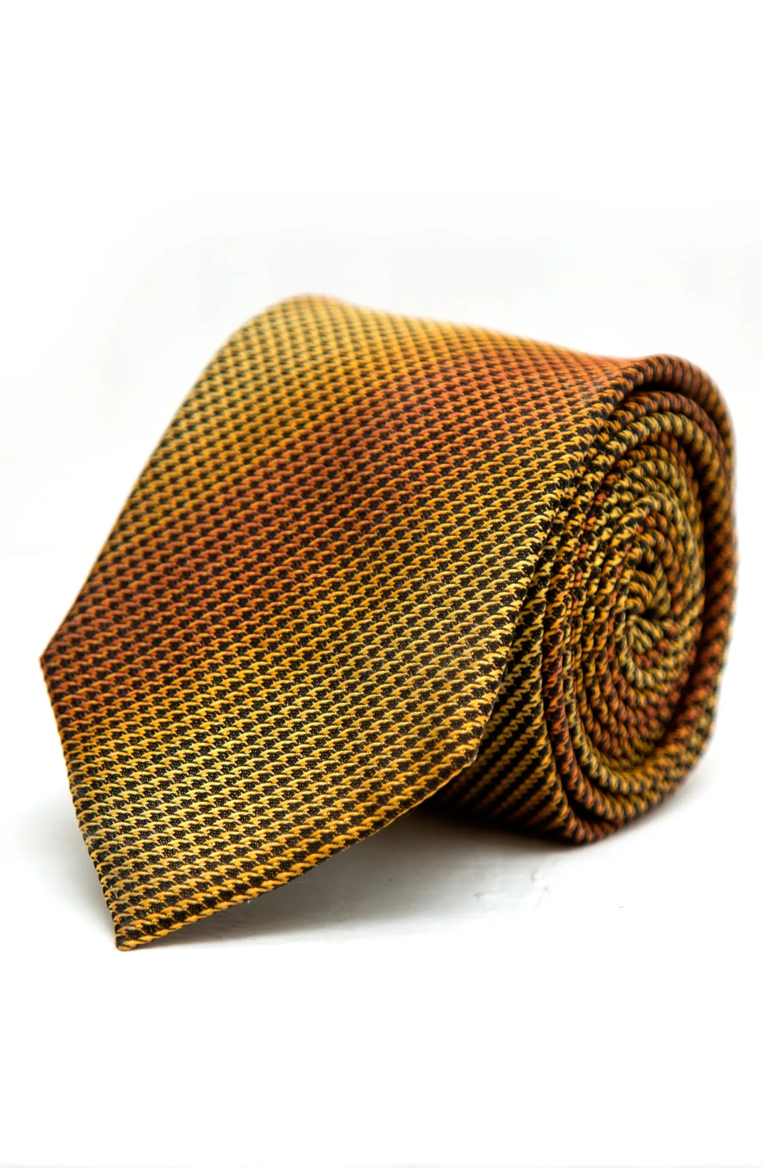 Beige Houndstooth Tie