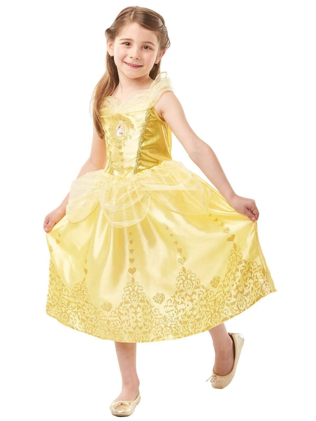 Belle Gem Princess Costume for Kids - Disney Beauty and the Beast