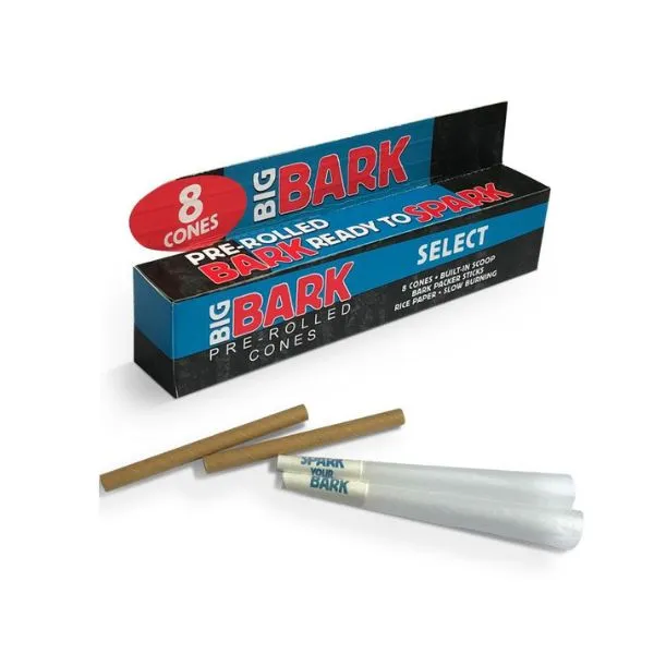 BIGBARK Slow Burning Rice Pre-rolled Cones