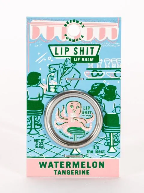 BlueQ Lip Shit Balm "Watermelon Tangerine"