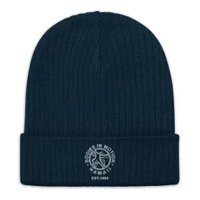 Bodies in Motion Ribbed knit beanie