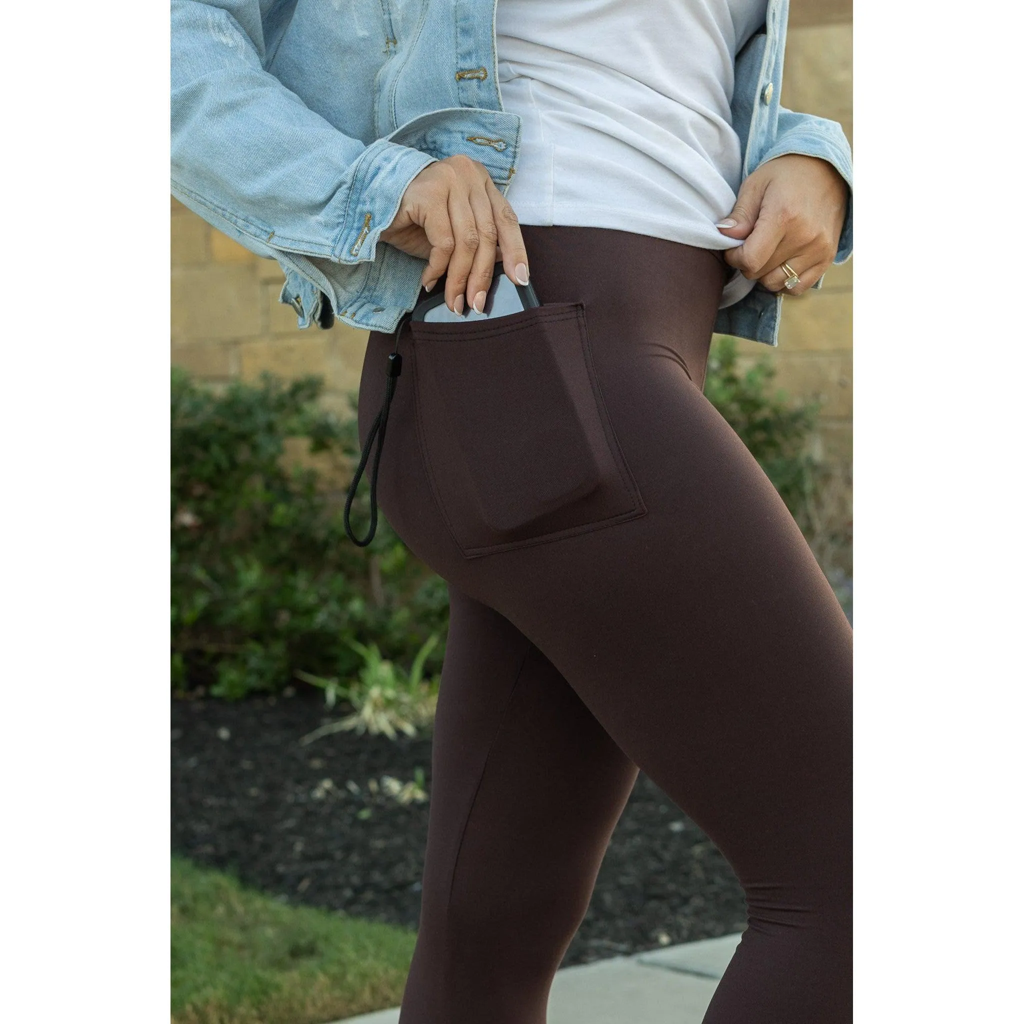 Brown FULL LENGTH Leggings