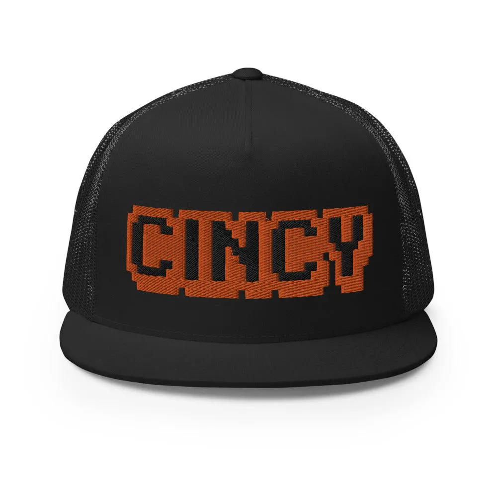 CINCY 8bit Trucker Cap