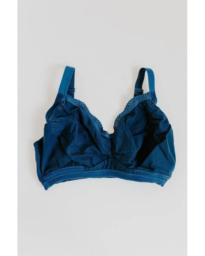 Curvy Dolce Bralette - Navy Blue *FINAL SALE*