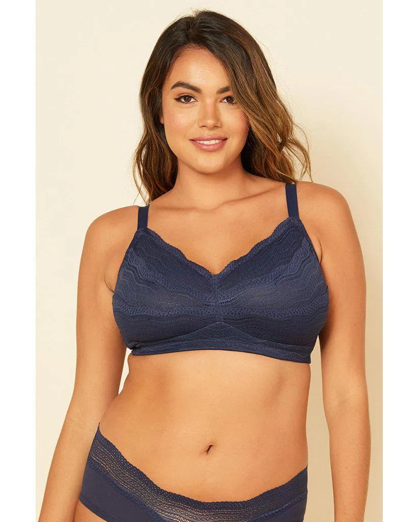 Curvy Dolce Bralette - Navy Blue *FINAL SALE*