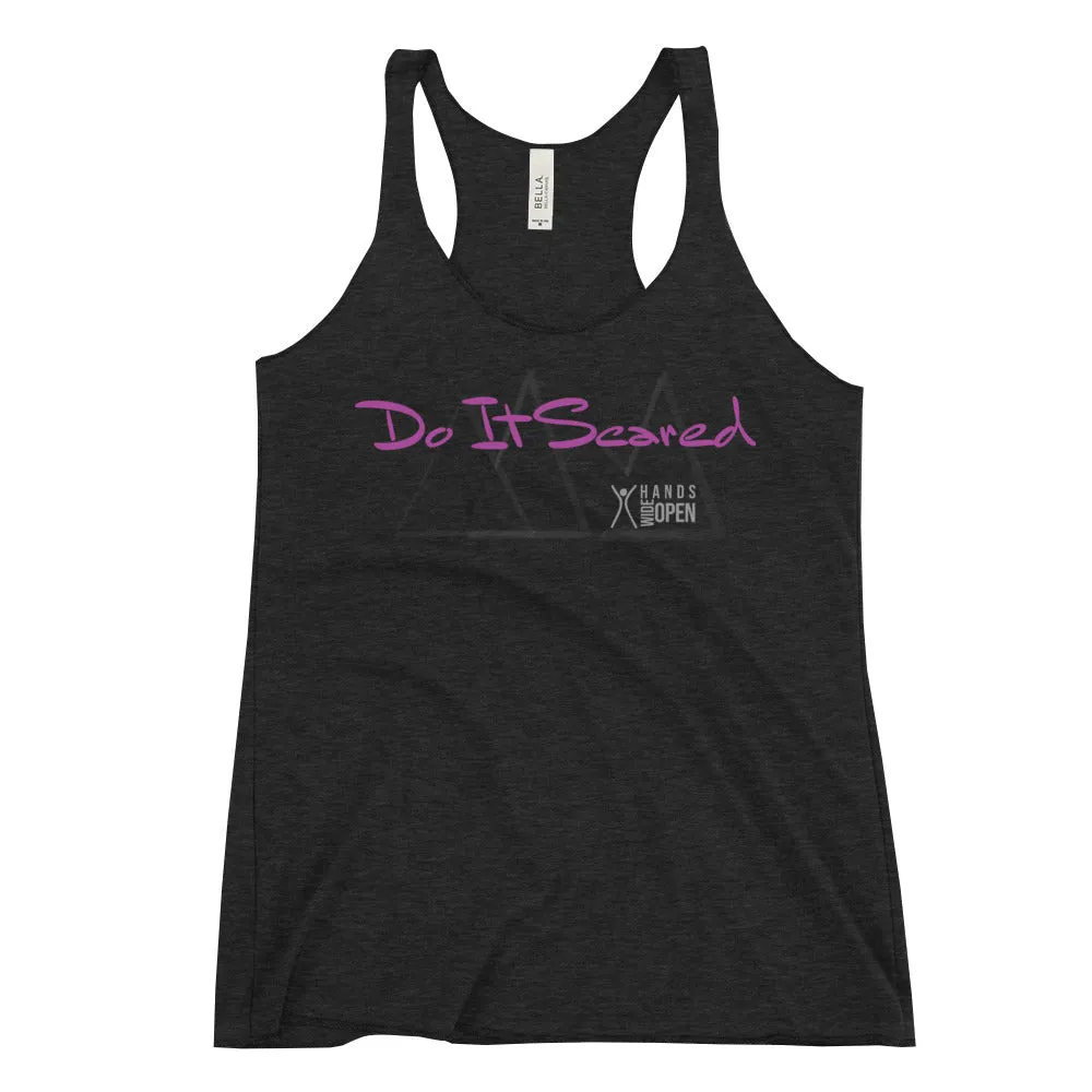 Do It Scared Women's Racerback Tank