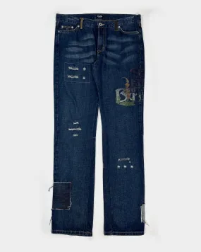 Dolce & Gabbana "Sex is my Business" Denim Pant 1990's