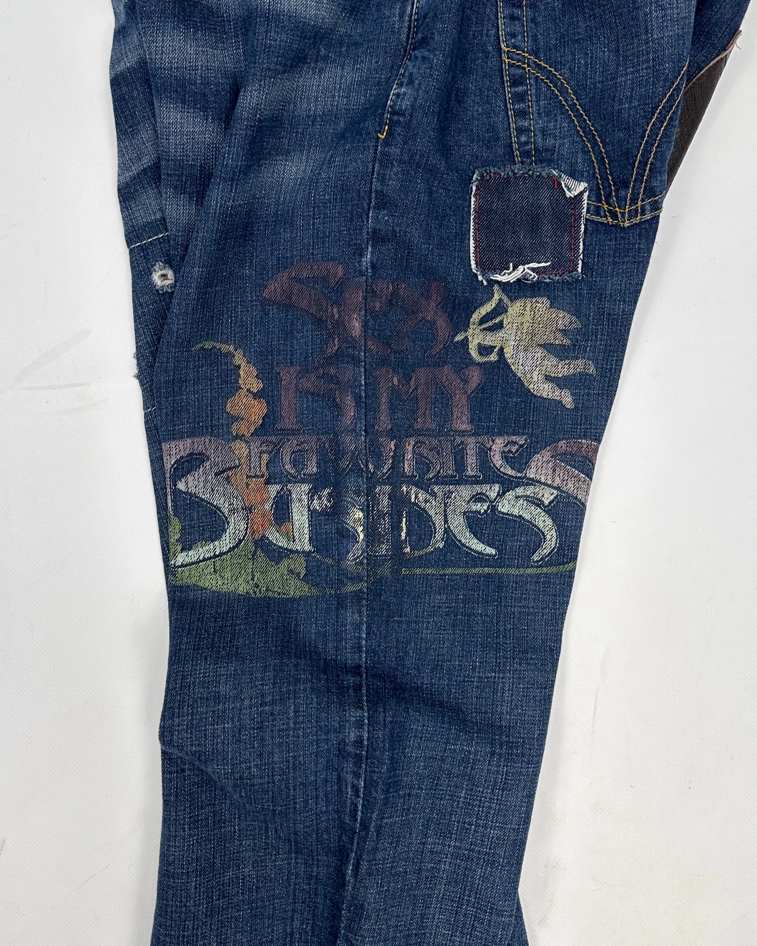 Dolce & Gabbana "Sex is my Business" Denim Pant 1990's