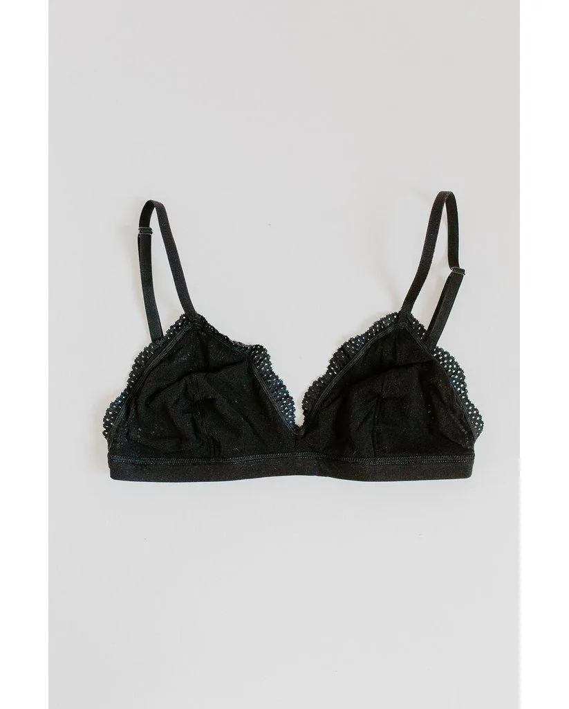 Dolce  Bralette - Black / Blush *FINAL SALE*