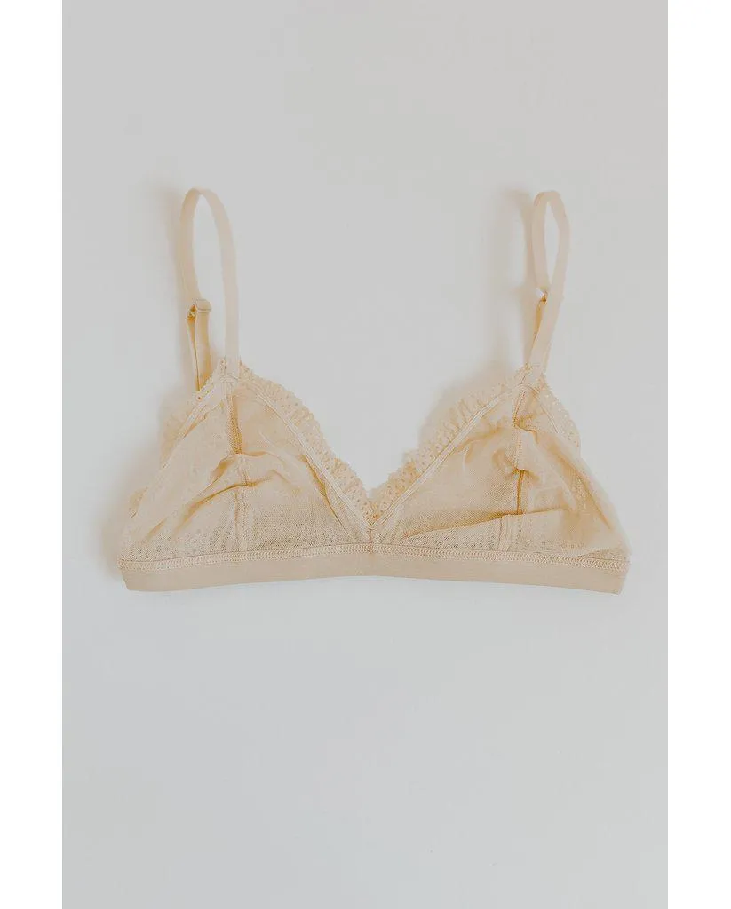 Dolce  Bralette - Black / Blush *FINAL SALE*