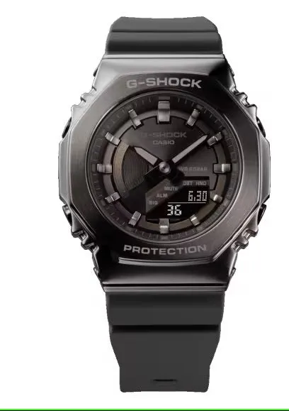 G-SHOCK Women's Metal Covered (Black - GMS2100B-8A)