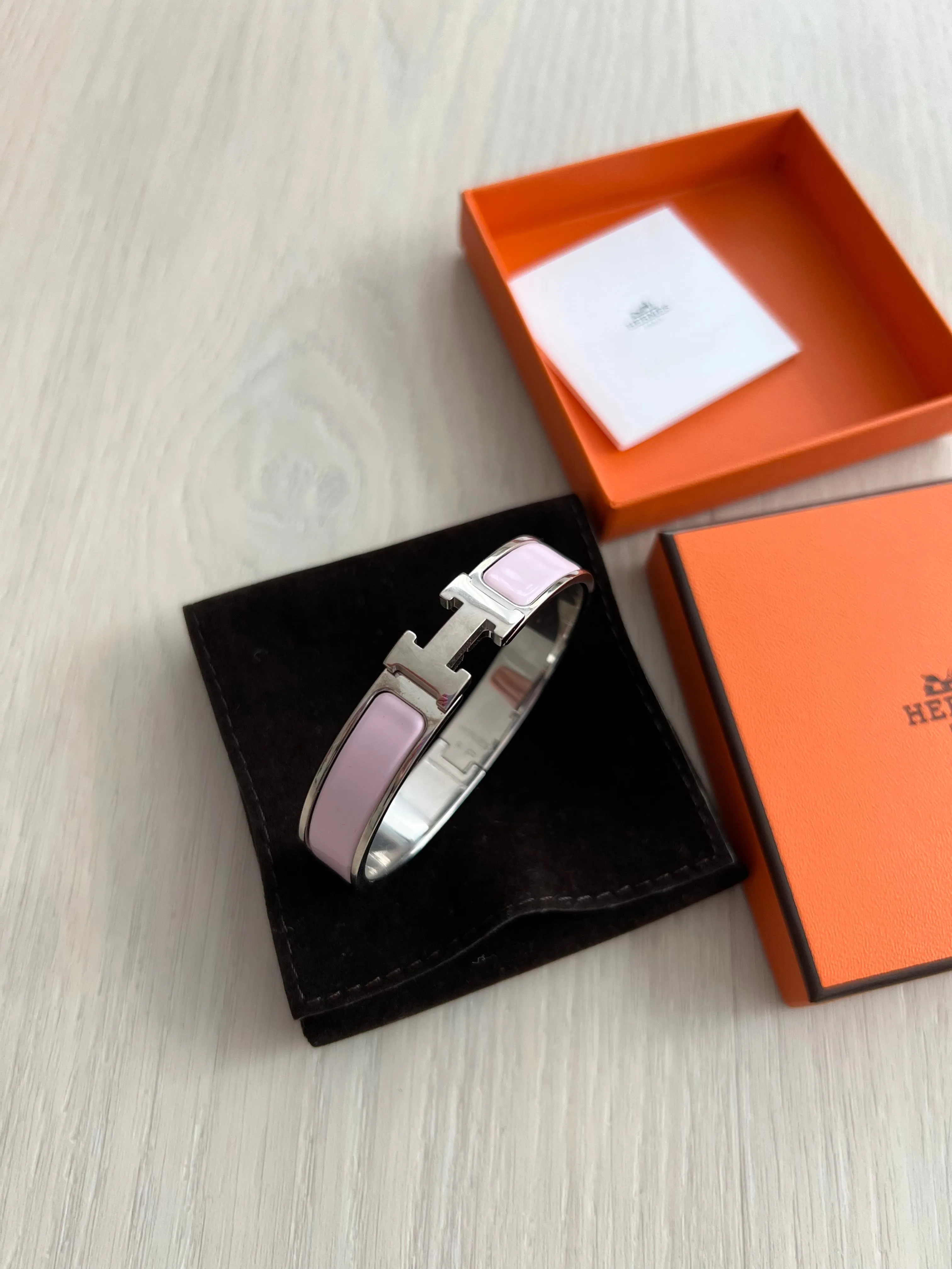 Hermes H Clic Clac Bracelet