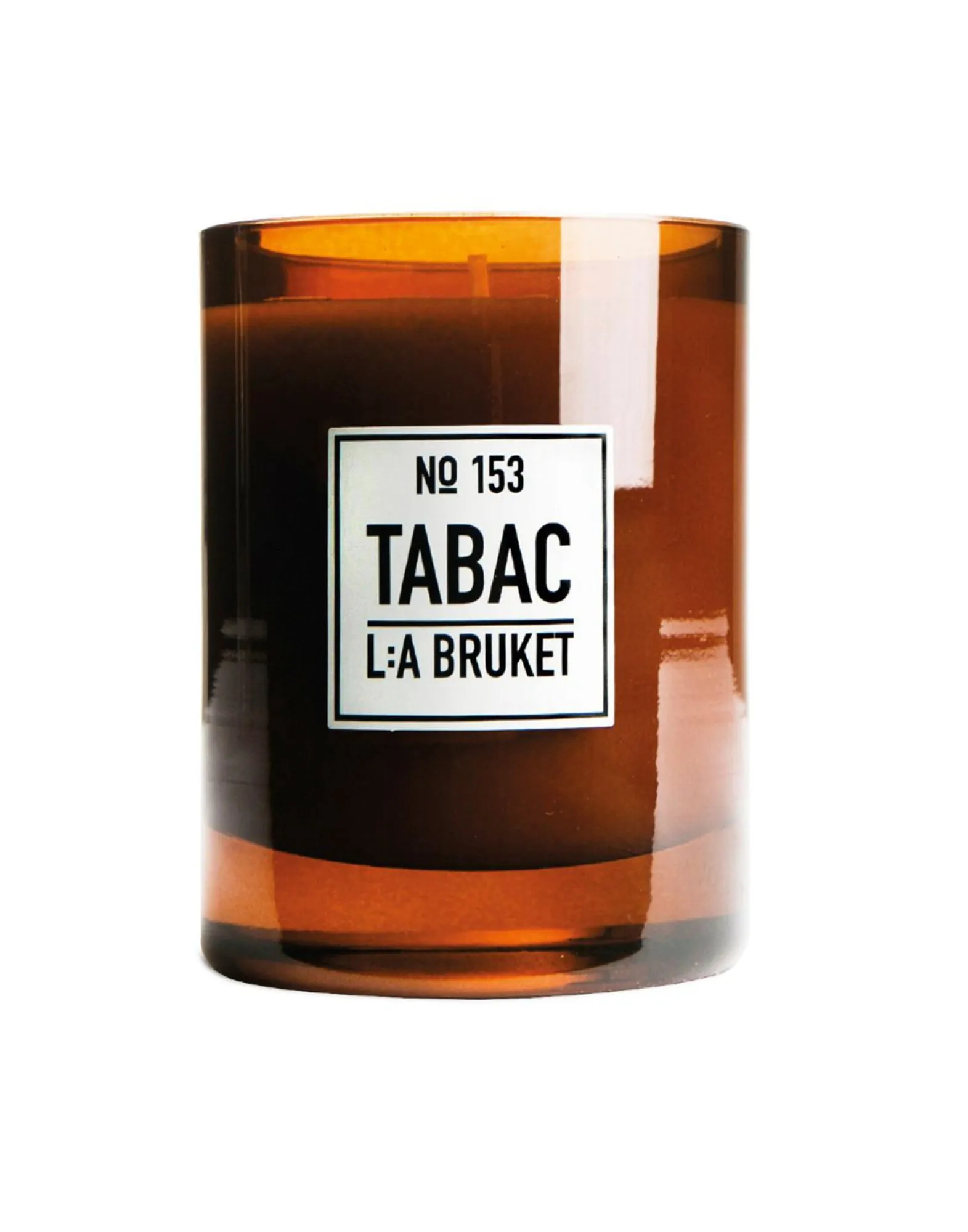 Home Candle 153 L:A BRUKET  Tobacco