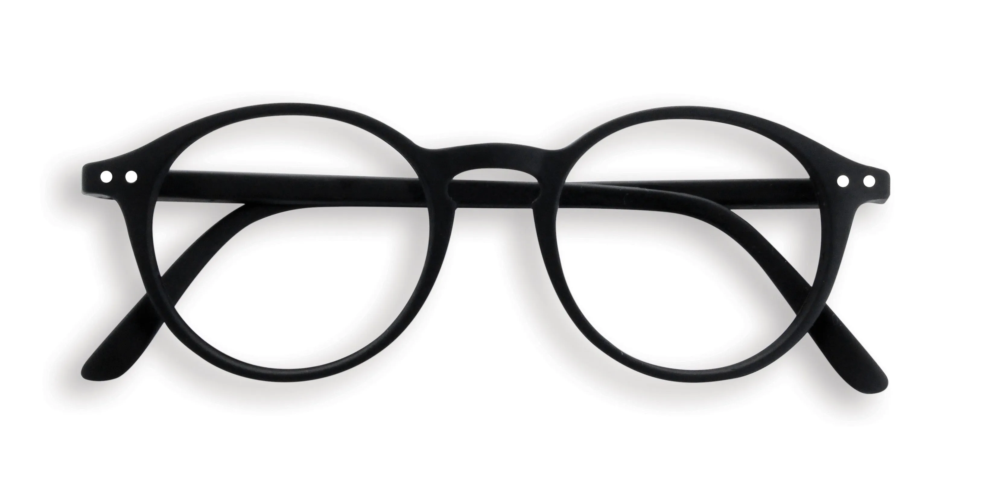 Stylish and Classic Black #D Eyeglasses by Izipizi Paris