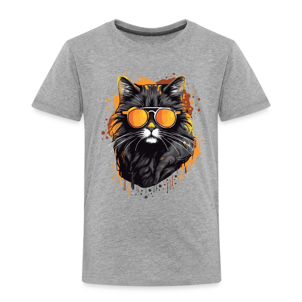 Kinder T-Shirt mit Katzenmotiv "Cool Cat"