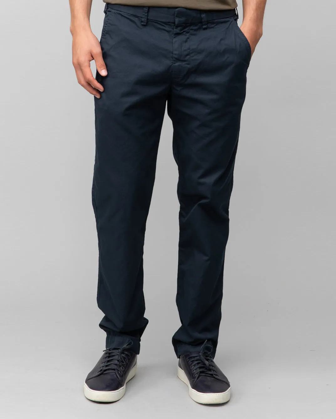 LIGHT TWILL TROUSER / NAVY