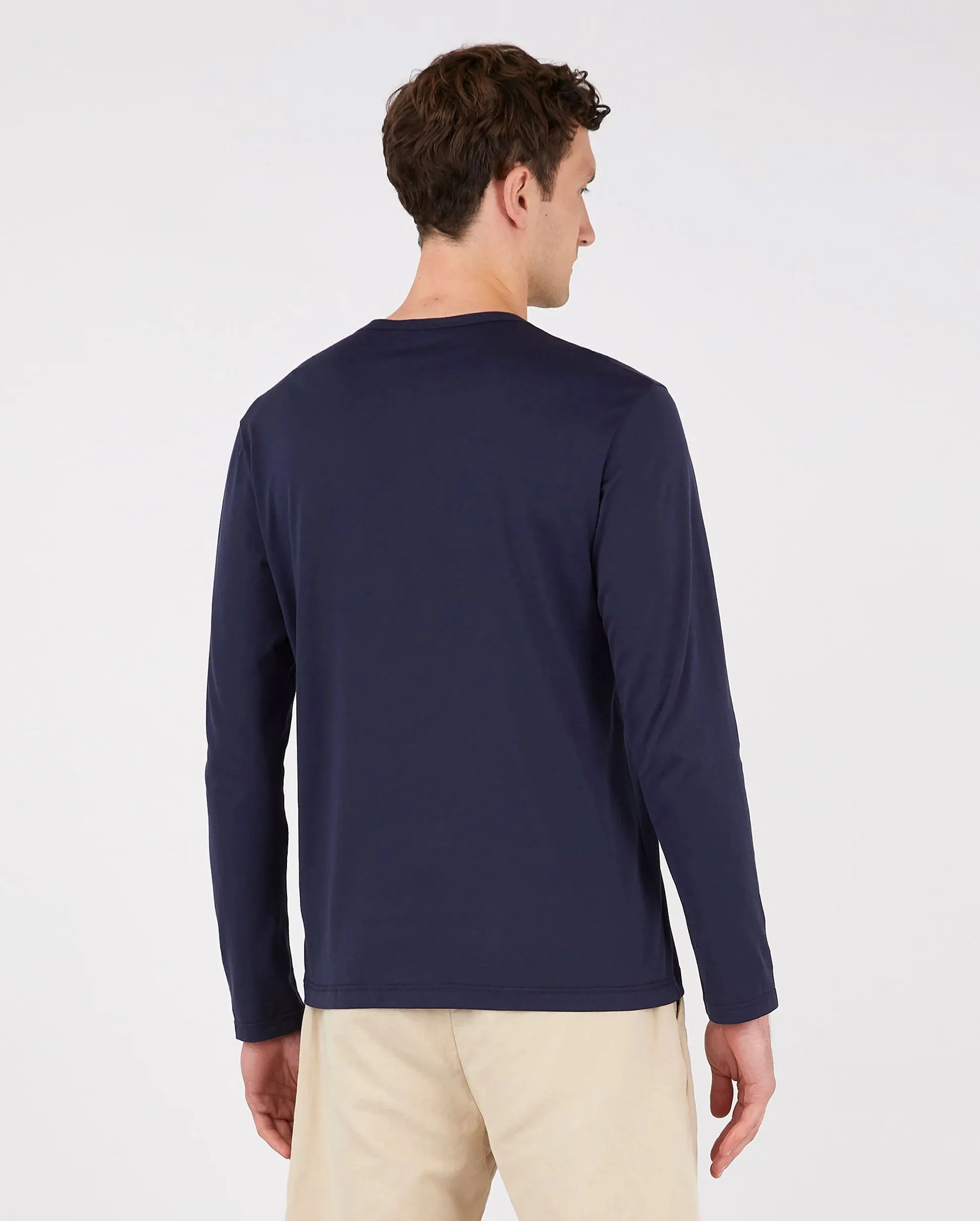 LONG SLEEVE T-SHIRT / NAVY