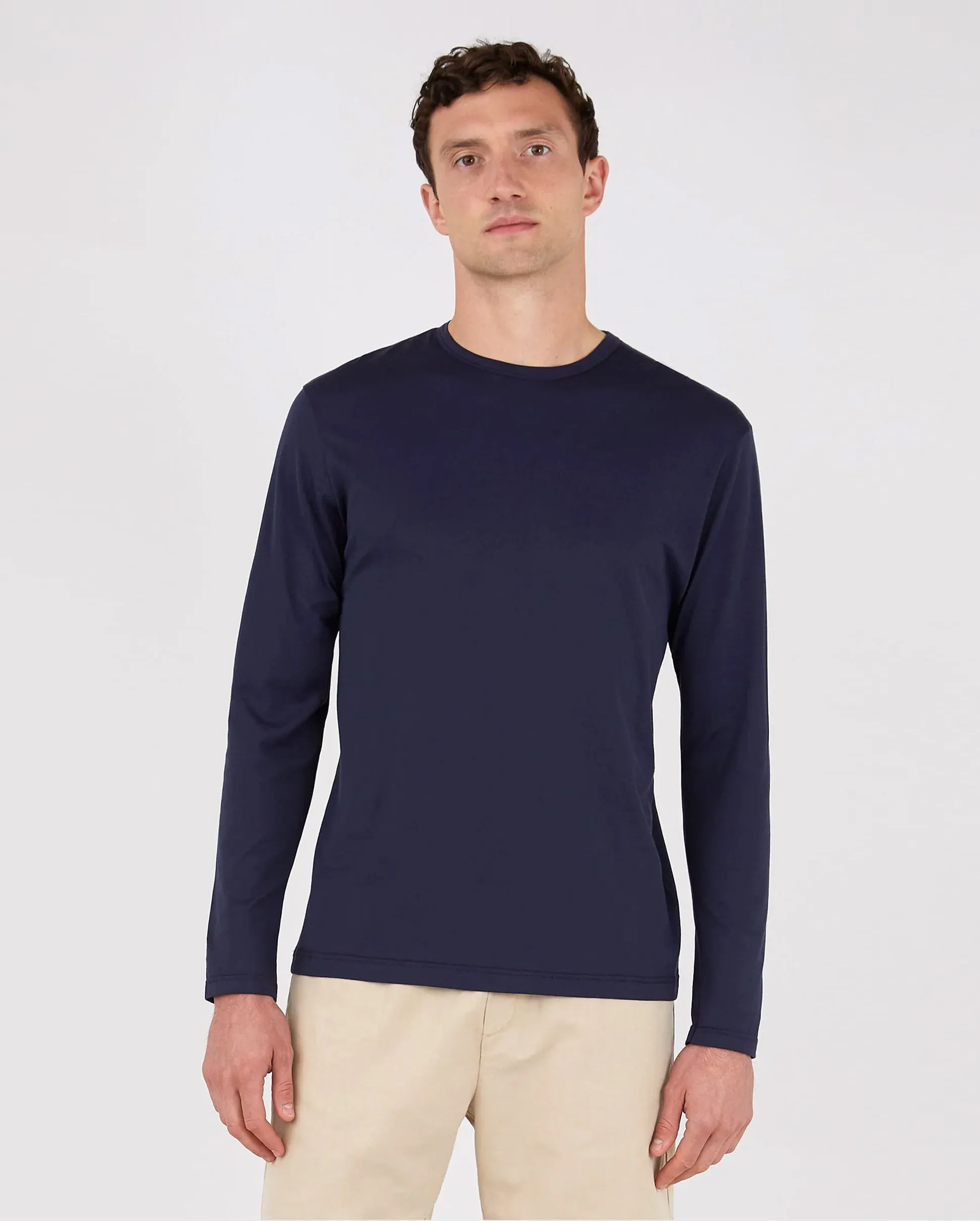 LONG SLEEVE T-SHIRT / NAVY