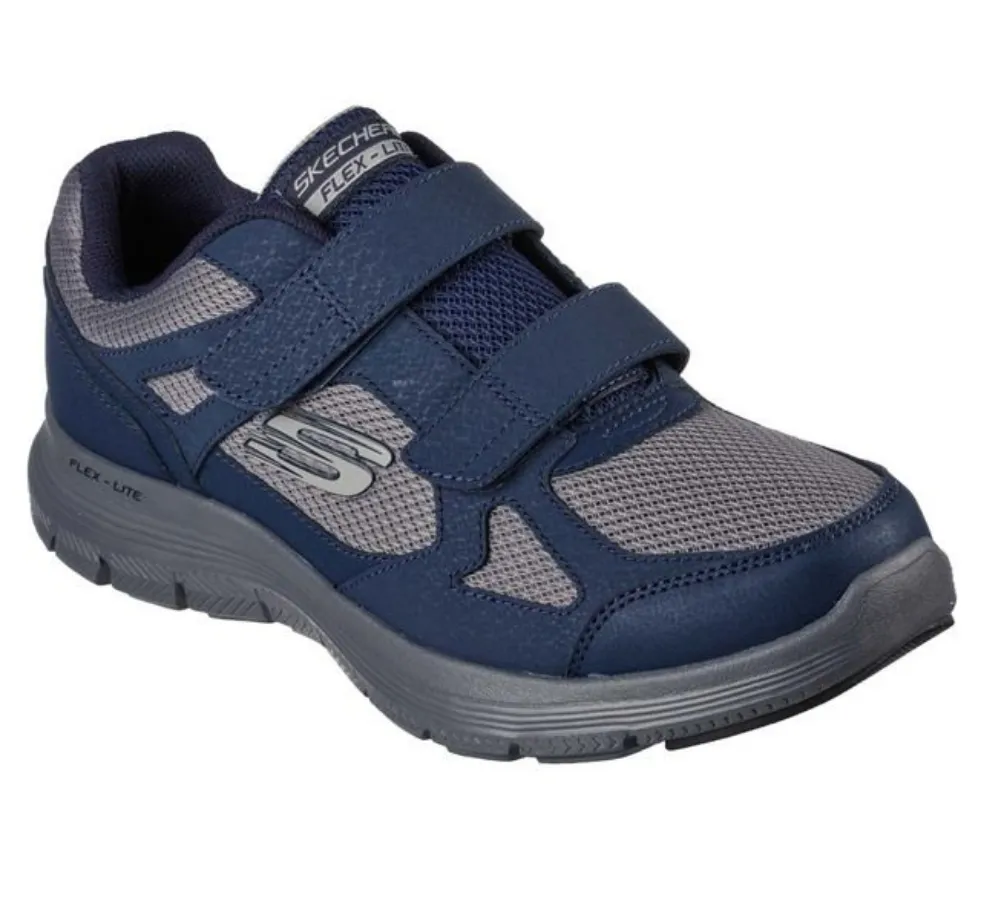 Mens Skechers Trainers Flex Advantage 4.0 232578 NVC Navy/Charcoal sale