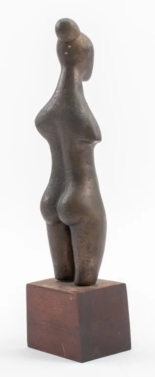 Modern Bronze Female Nude Sculpture