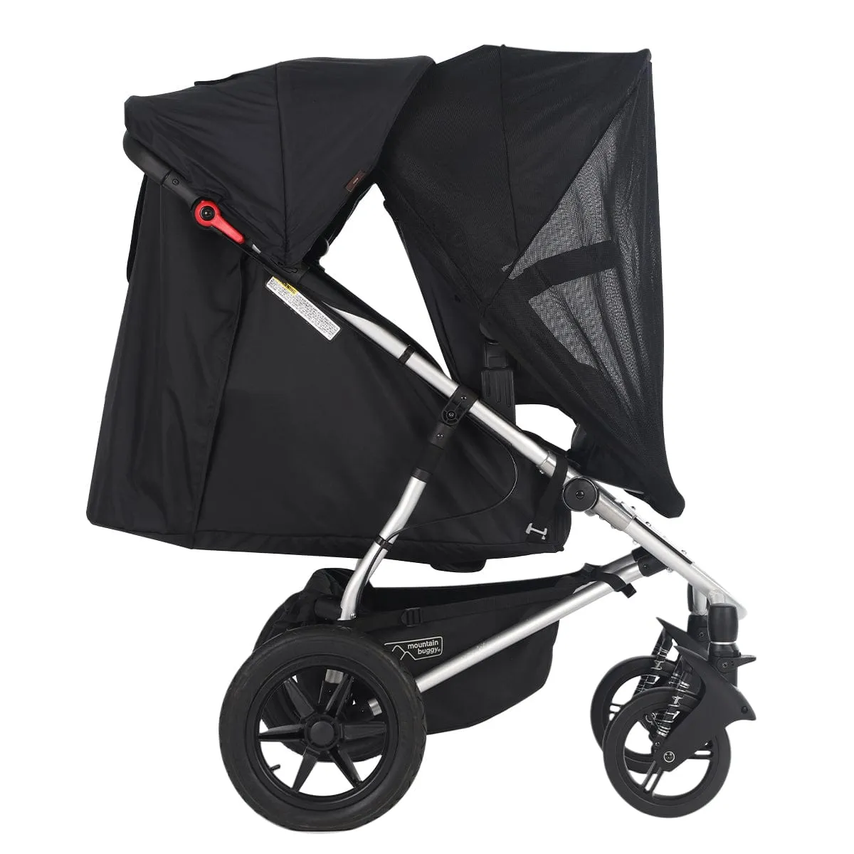 Mountain Buggy Cosmopolitan Plus Double Stroller - Black