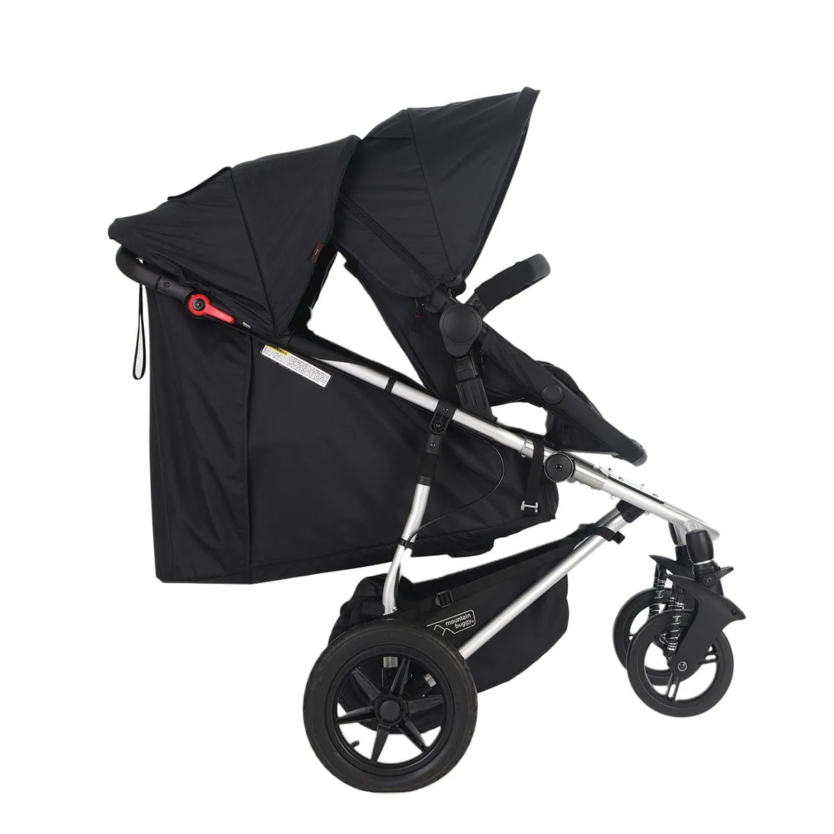 Mountain Buggy Cosmopolitan Plus Double Stroller - Black