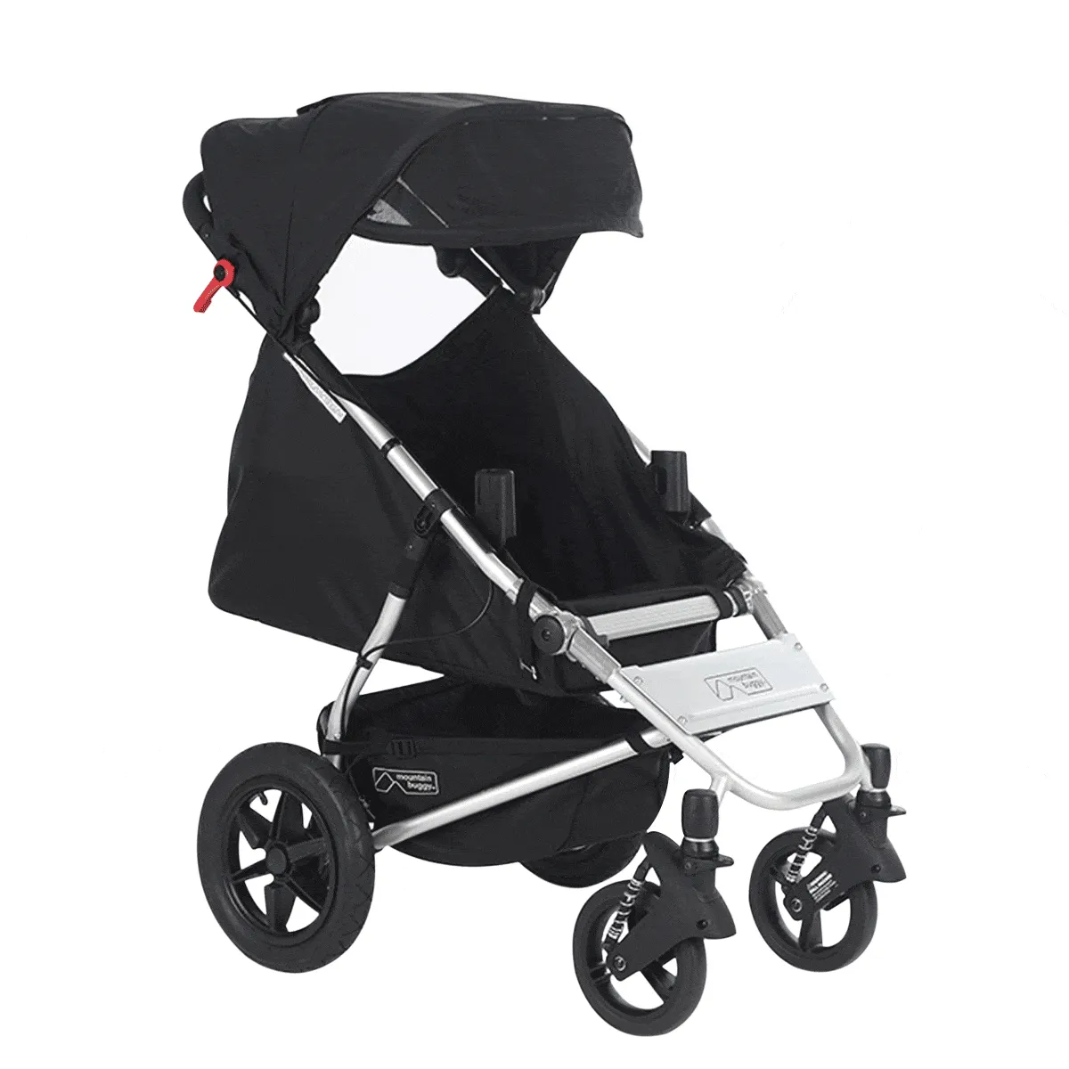 Mountain Buggy Cosmopolitan Plus Double Stroller - Black