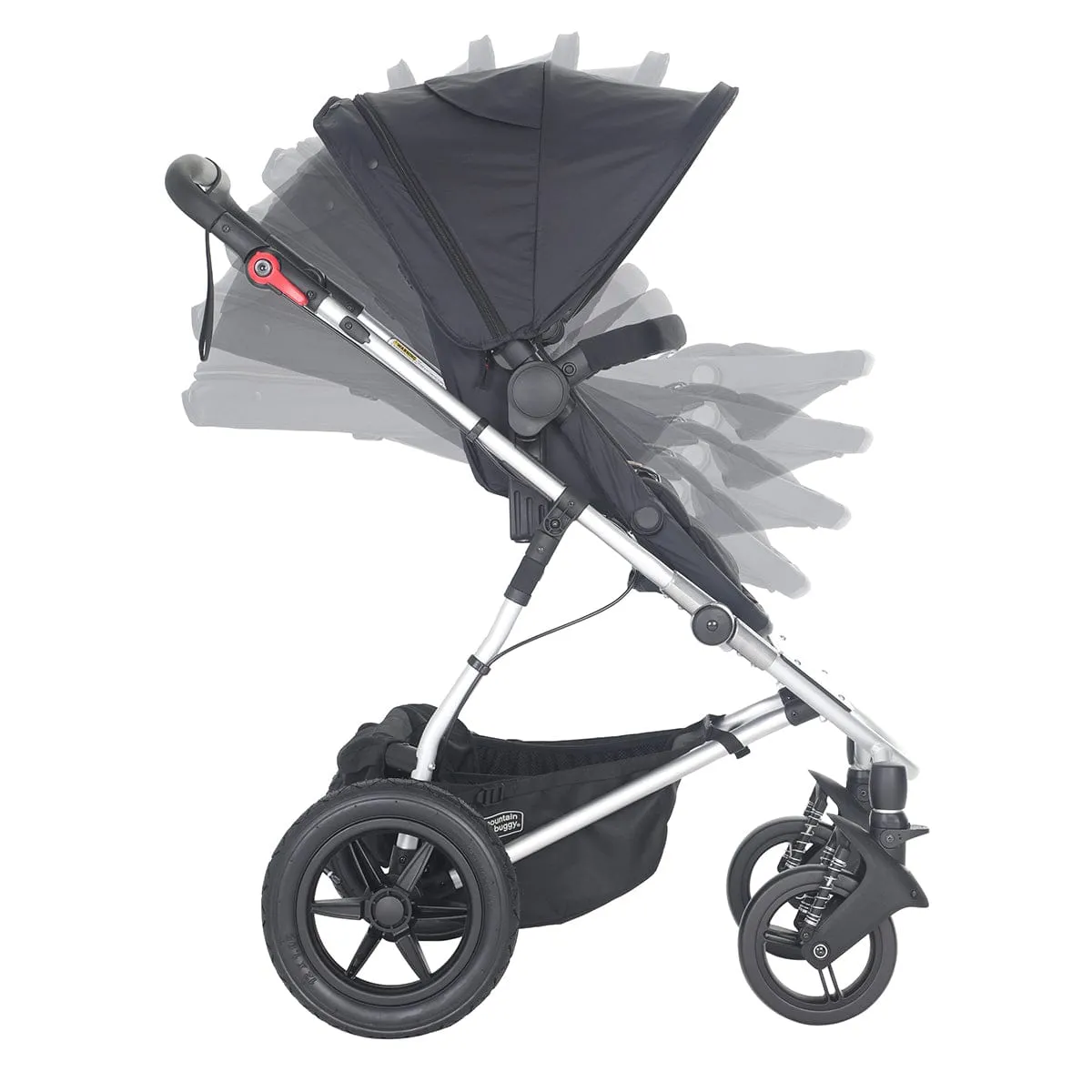 Mountain Buggy Cosmopolitan Plus Double Stroller - Black