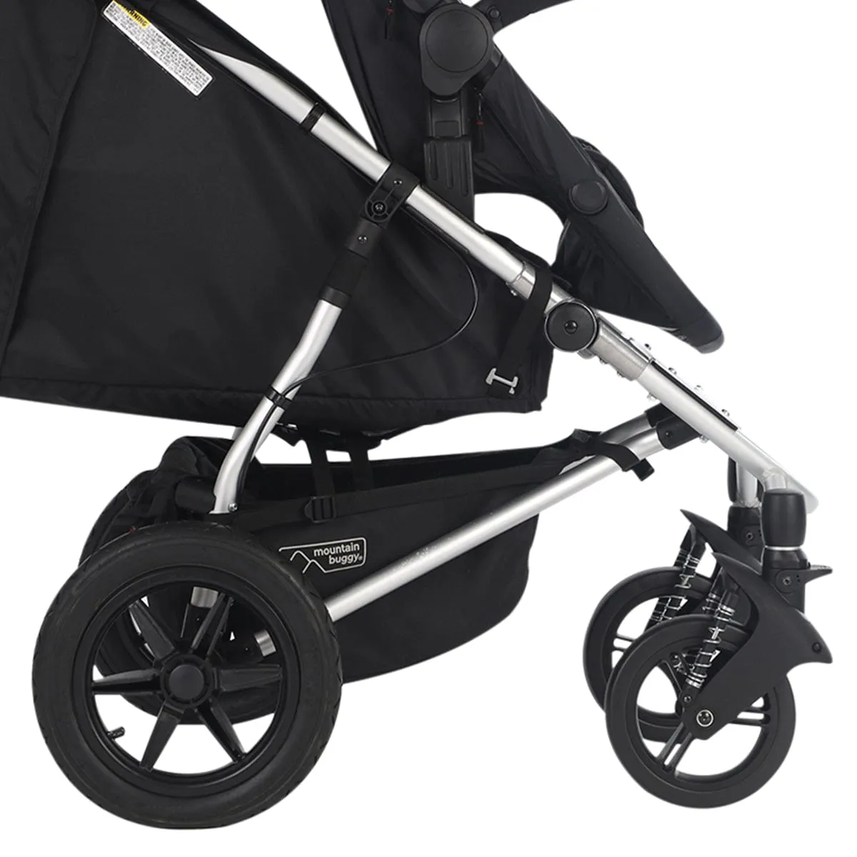 Mountain Buggy Cosmopolitan Plus Double Stroller - Black