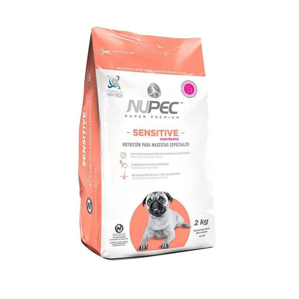 Nupec - Sensitive Razas Pequeas 8Kg