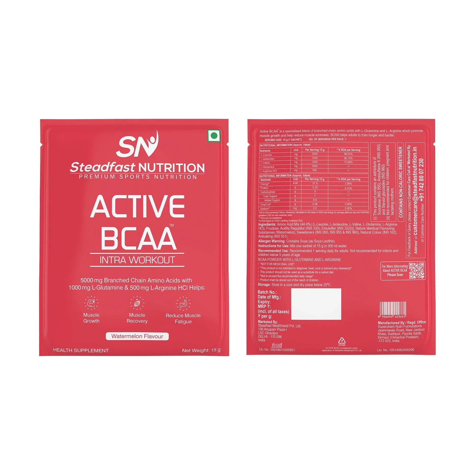 Steadfast Nutrition ACTIVE BCAA