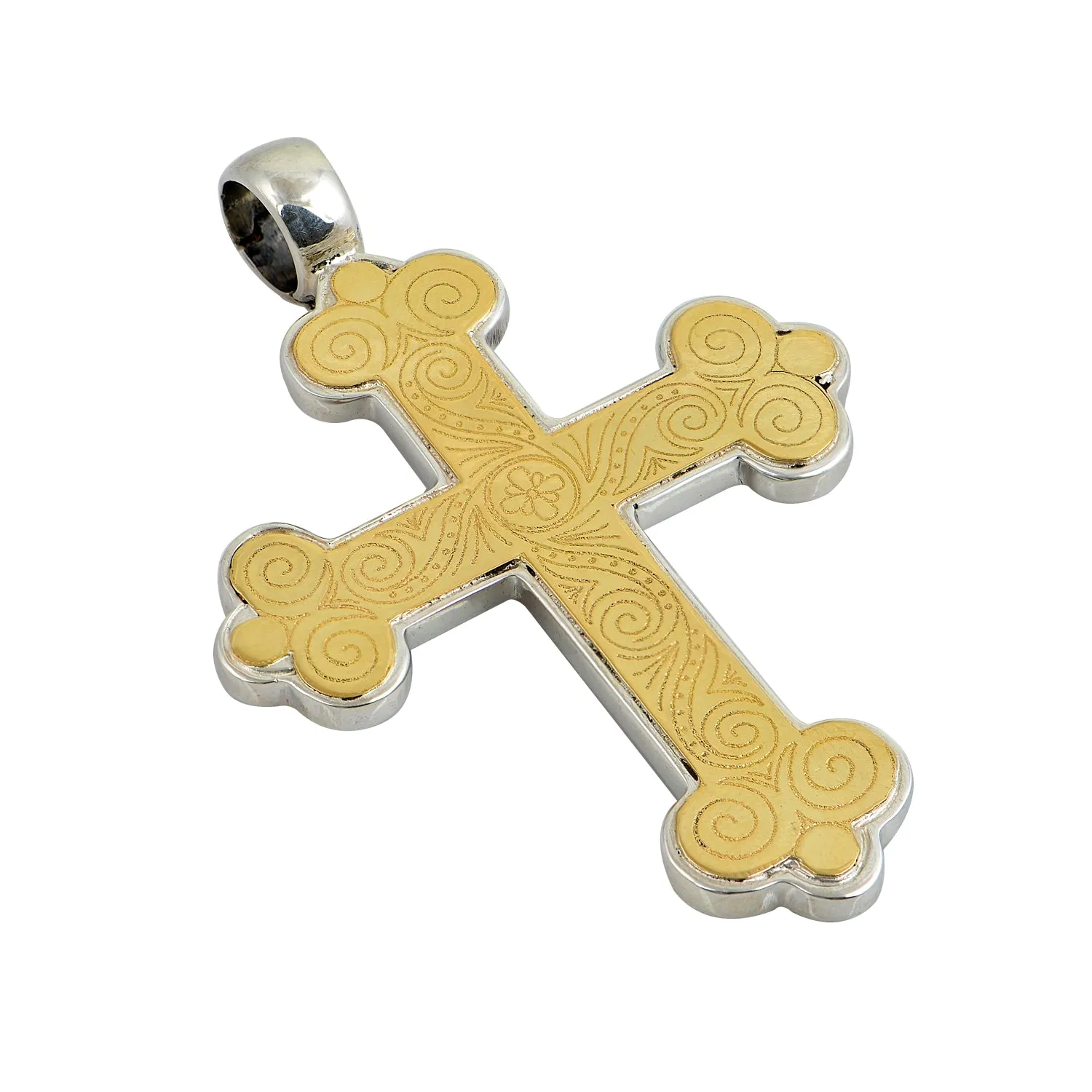 Trifolium Chanter Greek Orthodox Cross