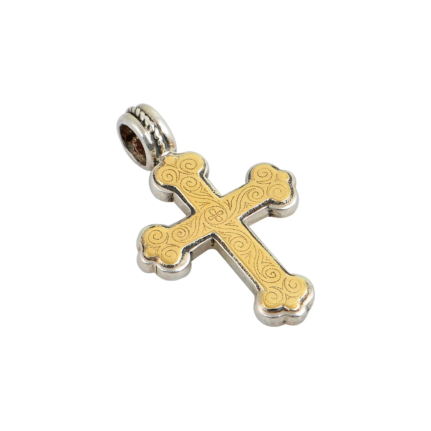 Trifolium Chanter Greek Orthodox Cross