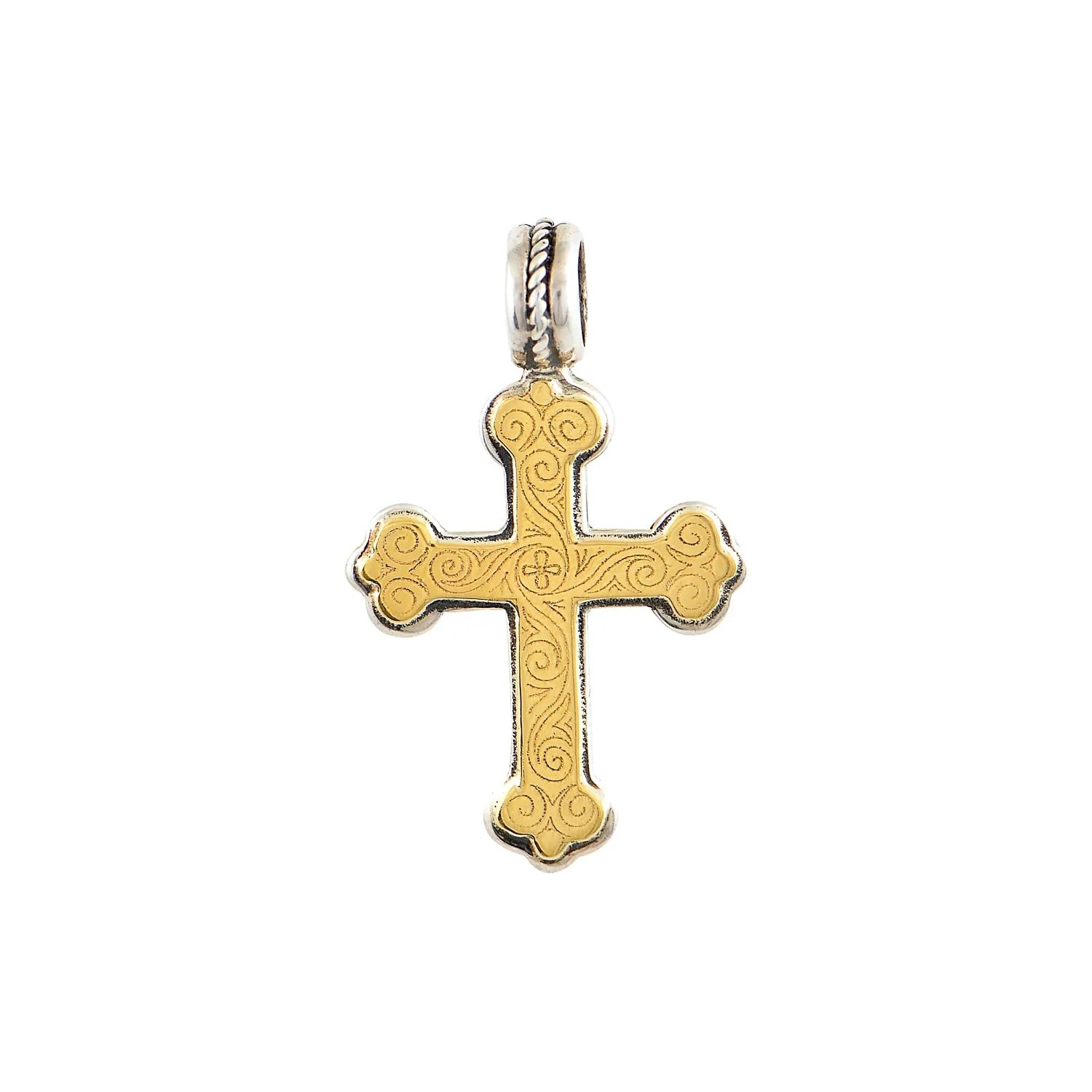 Trifolium Chanter Greek Orthodox Cross