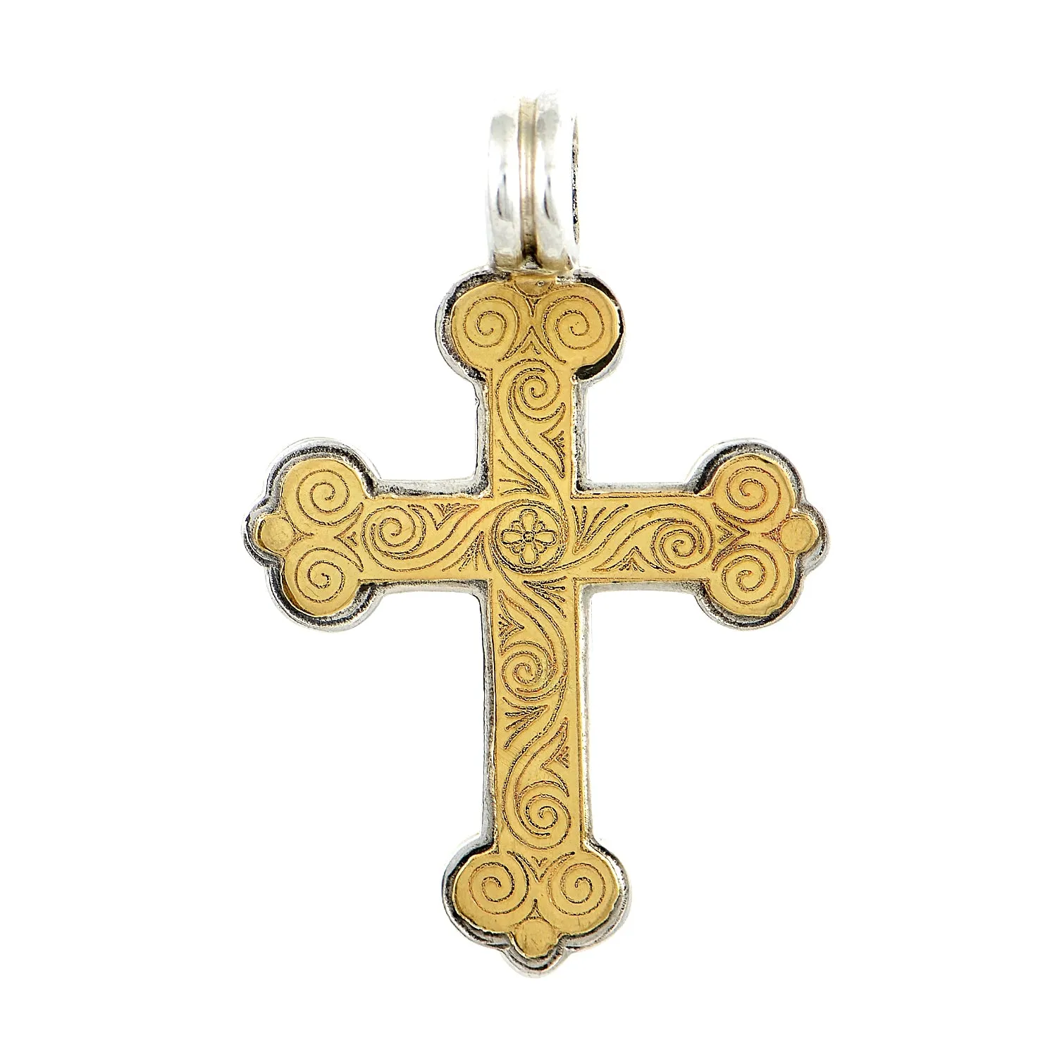 Trifolium Chanter Greek Orthodox Cross