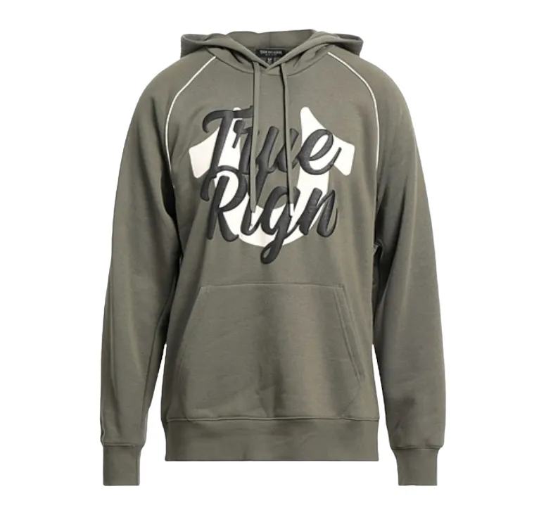 True Religion Script Raglan Hoodie