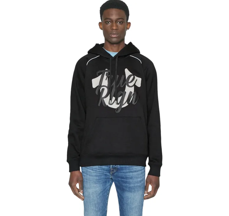 True Religion Script Raglan Hoodie