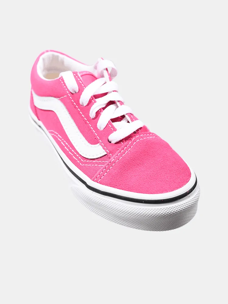 Vans Old Skool Youth - Fuchsia Purple / True White