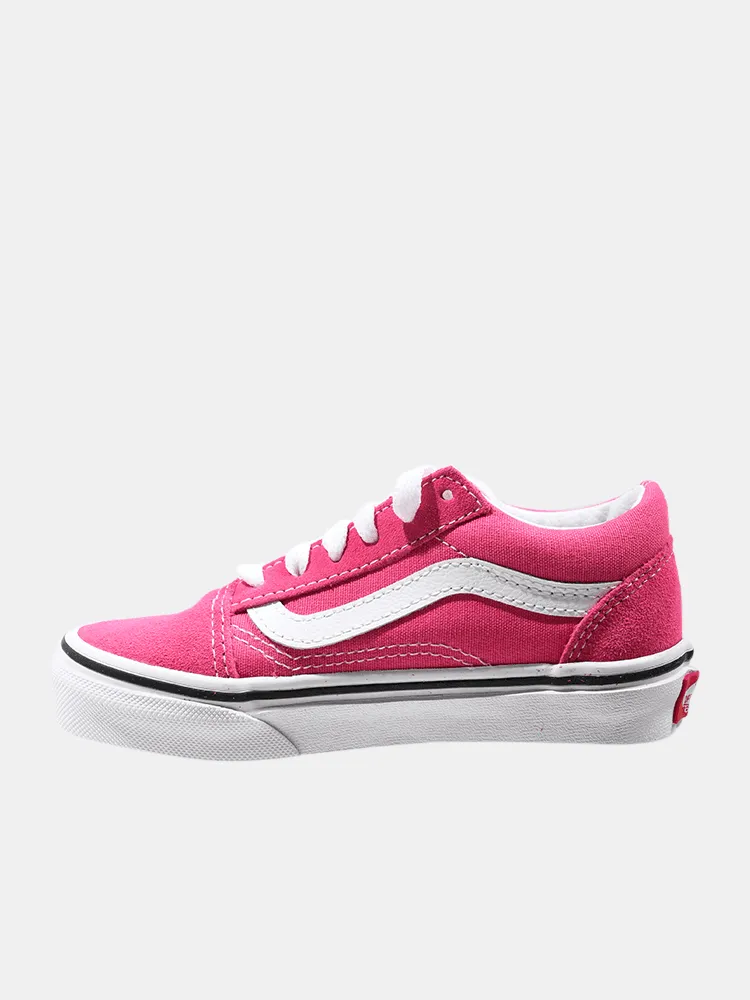 Vans Old Skool Youth - Fuchsia Purple / True White