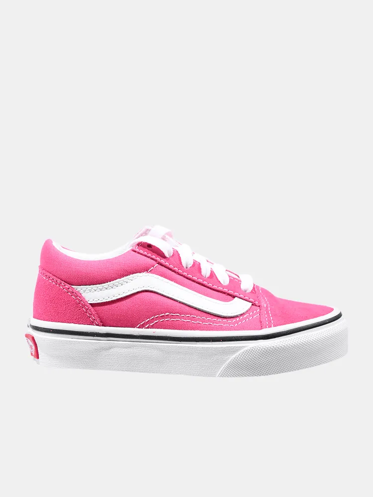 Vans Old Skool Youth - Fuchsia Purple / True White