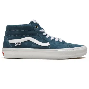 Vans Skate Grosso Mid Pig Suede Blue/White