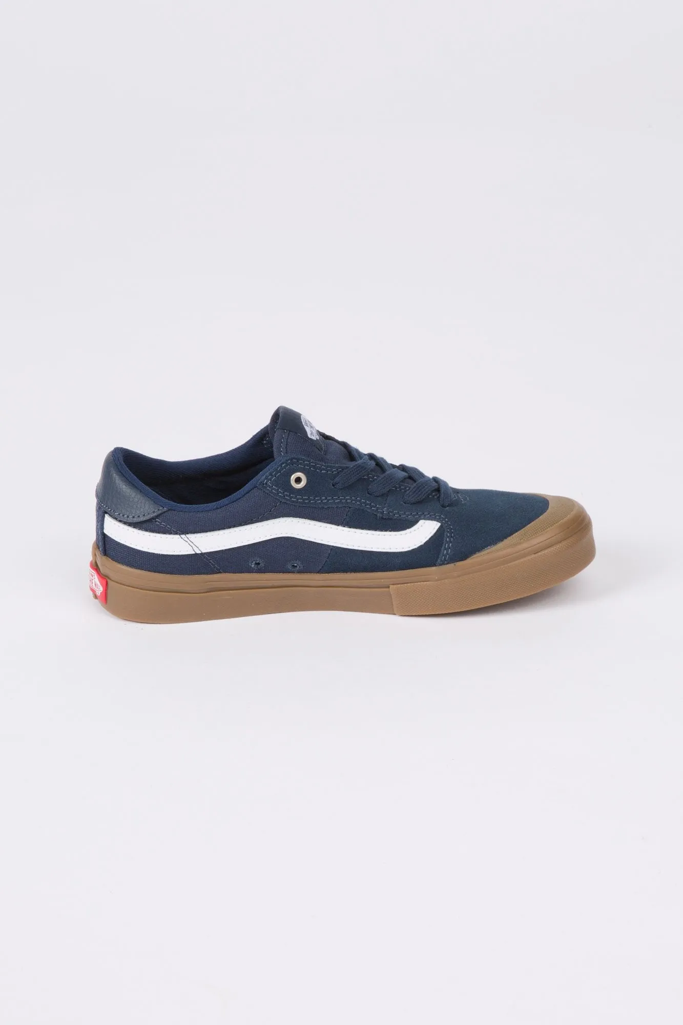 Vans Youth Navy and Gum Style 112