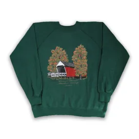 Vintage '93 Covered Bridge Madison County Fall Crewneck