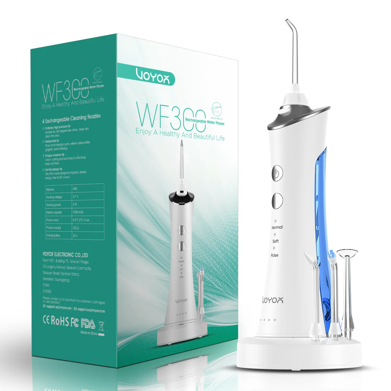 VOYOR-HEALTH Electric Water Flosser  WF300